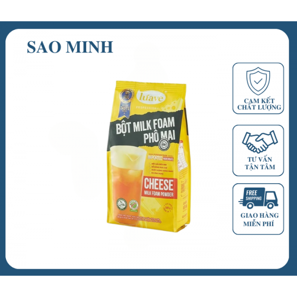 Bột Milk Foam Luave Phô Mai 500G